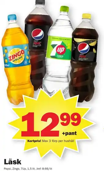 Pekås Läsk erbjuda