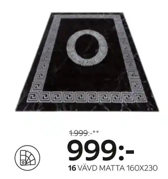XXXLutz Vävd matta 160x230 erbjuda