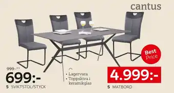 XXXLutz Matbord gerhard erbjuda