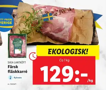 Lidl Färsk fläskkarré erbjuda