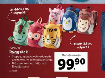 Lidl Ryggsäck erbjuda
