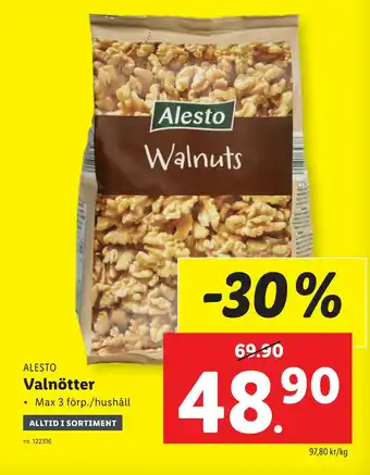 Lidl Valnötter erbjuda