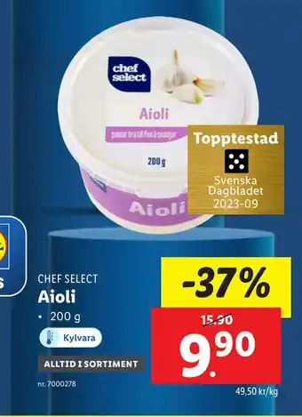 Lidl Aioli erbjuda