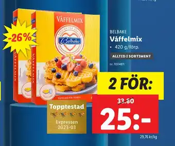Våffelmix