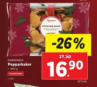 Lidl Pepparkakor erbjuda