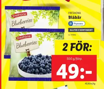 Lidl Blåbär erbjuda