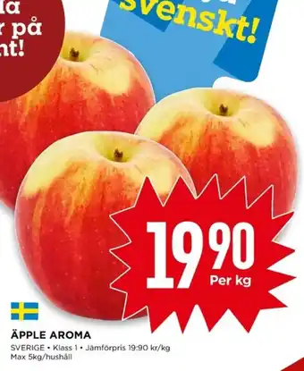 Willys ÄPPLE AROMA erbjuda
