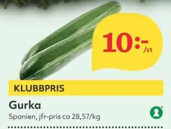 Hemköp Gurka erbjuda