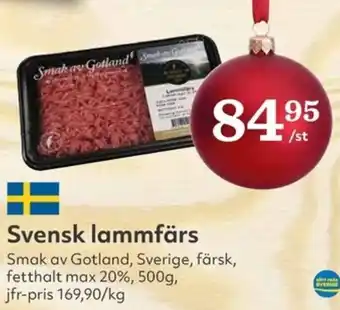 Hemköp Svensk lammfärs erbjuda