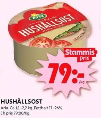 ICA Kvantum HUSHÅLLSOST erbjuda