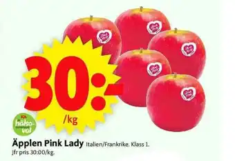 ICA Supermarket Äpplen Pink Lady erbjuda