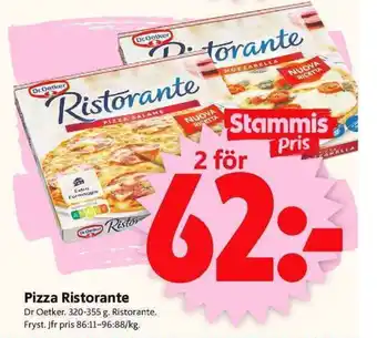 ICA Supermarket Pizza Ristorante erbjuda