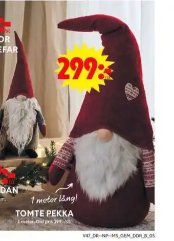 ICA Maxi Ica jultomte erbjuda