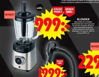 ICA Maxi Wilfa blender erbjuda