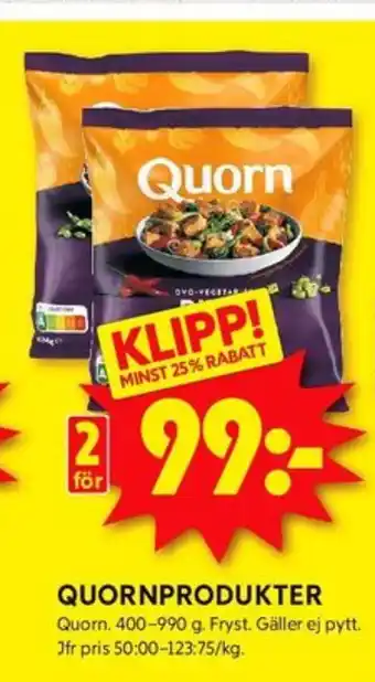 Quorn vegetarmat