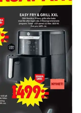 ICA Maxi Obh nordica fritös erbjuda