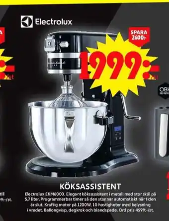 ICA Maxi Electrolux matberedare erbjuda
