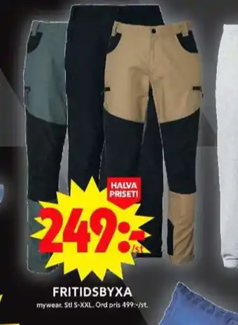 ICA Maxi Mywear fritidsbyxor erbjuda