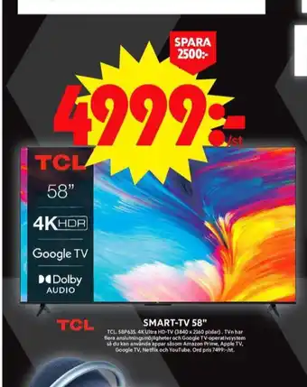 ICA Maxi Tcl tv erbjuda