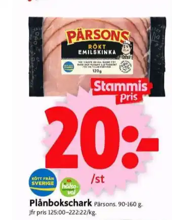 ICA Supermarket Pärsons skinka erbjuda