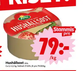 ICA Nära Arla hushållsost erbjuda