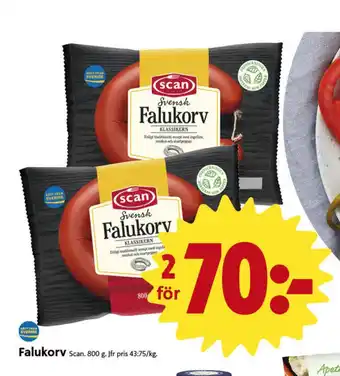 ICA Nära Scan falukorv erbjuda