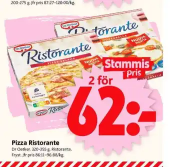 ICA Supermarket Ristorante pizza erbjuda