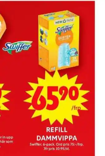 ICA Maxi Swiffer dammvippa erbjuda