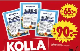 ICA Nära Fontana halloumi erbjuda