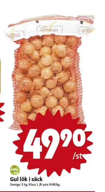 ICA Nära Ica lök erbjuda