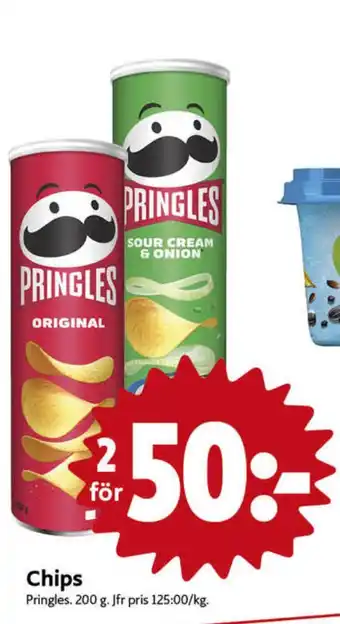 ICA Nära Pringles chips erbjuda
