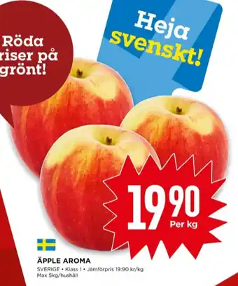 Willys Nature choise äpplen erbjuda