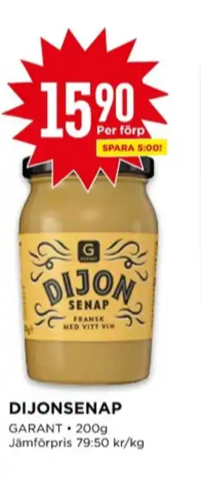 Willys Garant senap erbjuda