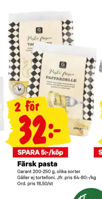 City Gross Färsk pasta erbjuda