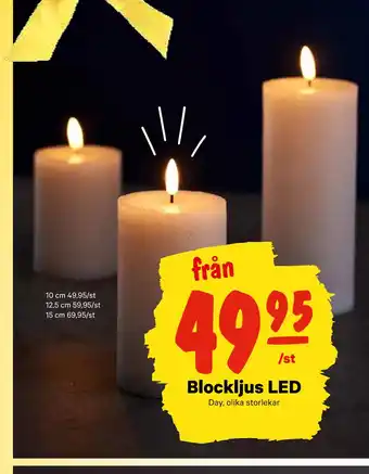 City Gross Blockljus led erbjuda