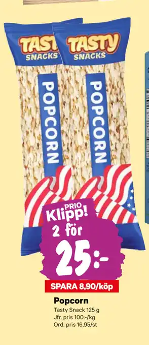 City Gross Popcorn erbjuda