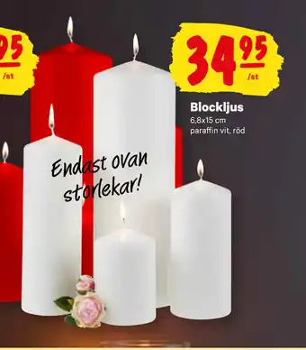 City Gross Blockljus erbjuda