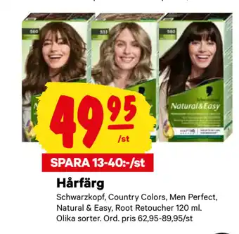 City Gross Hårfärg erbjuda
