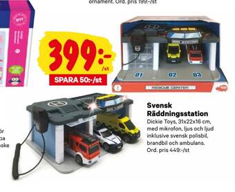 City Gross Svensk räddningsstation erbjuda