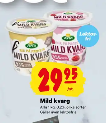 City Gross Mild kvarg erbjuda