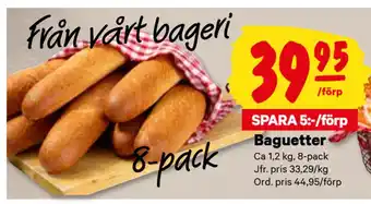 City Gross Baguetter erbjuda