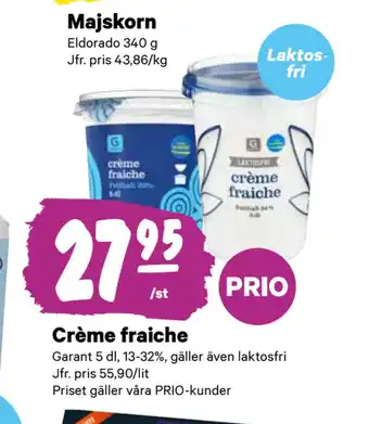 City Gross Crème fraiche erbjuda