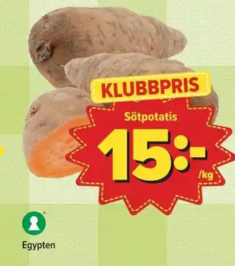 Östenssons Sötpotatis erbjuda