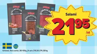 Östenssons Salami erbjuda