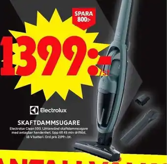 Electrolux SKAFTDAMMSUGARE