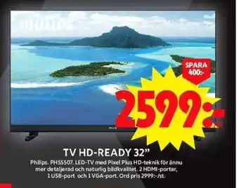 ICA Maxi TV HD-READY 32" Philips erbjuda