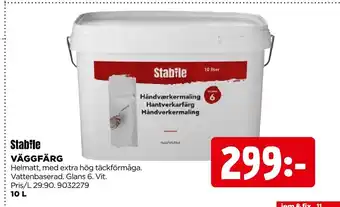 Jem&Fix Väggfärg erbjuda