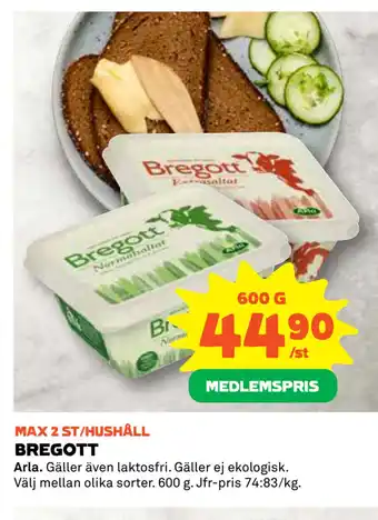 Coop Konsum Bregott erbjuda