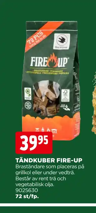 Jem&Fix Tändkuber fire-up erbjuda