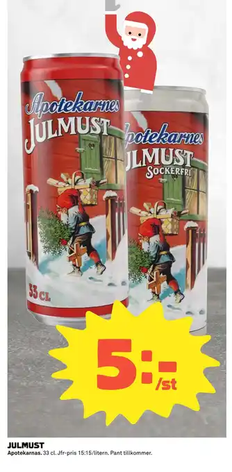 Coop Julmust erbjuda